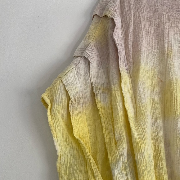 BLACK CRANE TIE-DYE DRESS - Picture 6 of 8